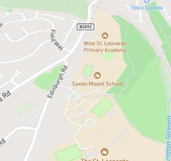 map for Saxon Mount School