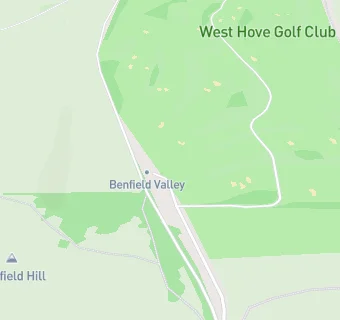 map for West Hove Golf Club (Catering Franchise)