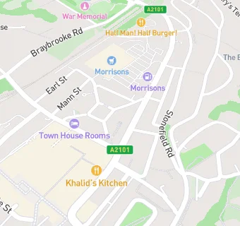 map for St Andrews Mews (Food)