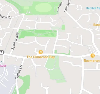 map for HAMBLE MEMORIAL HALL