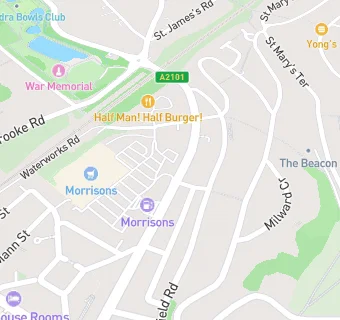 map for Morrisons Main Shop Floor