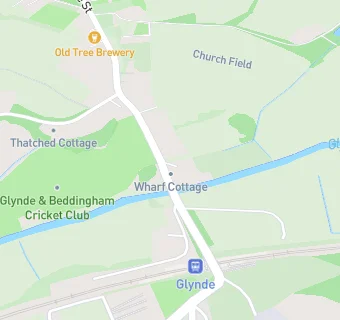 map for Glynde & Beddingham Cricket Club