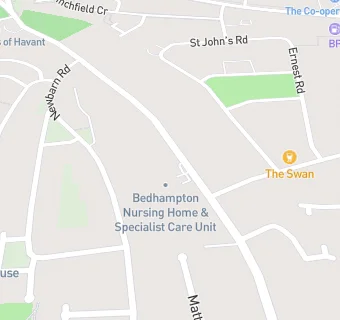 map for Bedhampton Nursing Home