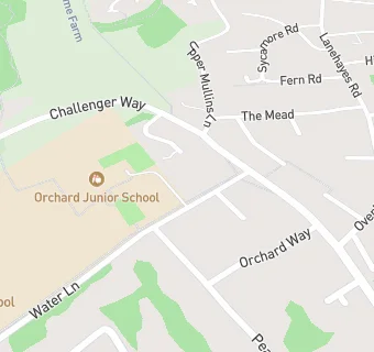 map for ORCHARD INFANT SCHOOL