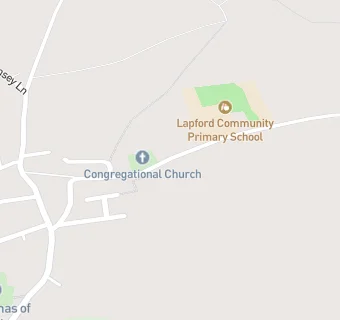 map for Lapford Community Primary School