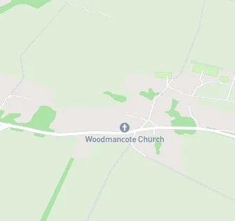 map for The Woodmancote