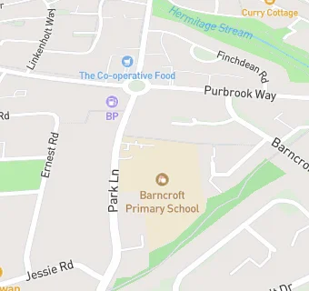 map for Barncroft Primary School