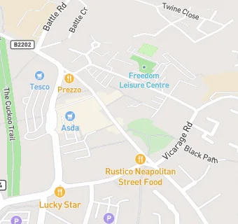 map for Costa Coffee