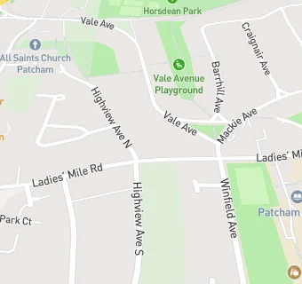 map for Place Farm House Residential Care Home