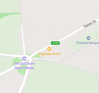 map for Anglesey Arms