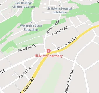 map for Hillview Pharmacy