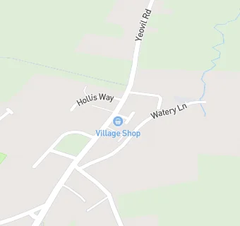 map for HALSTOCK VILLAGE SHOP LTD