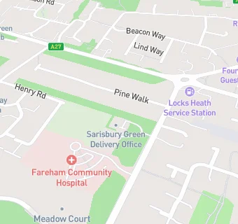 map for Brook Lane Surgery