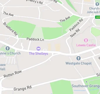 map for Lewes Old Grammar School Trust