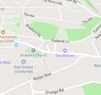 map for The Pelham Arms