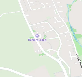 map for Hunters Lodge