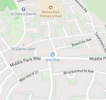 map for One Stop