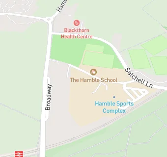 map for HAMBLE EARLY YEARS CENTRE