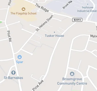 map for Tusker House