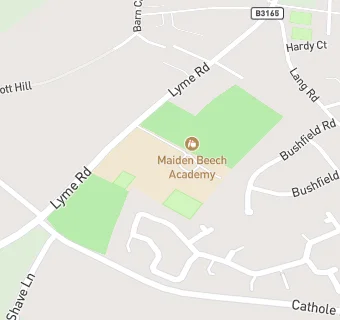 map for Maiden Beech Academy