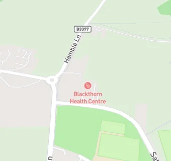 map for Blackthorn Health Centre