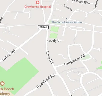 map for Severalls Jubilee Bowls Club