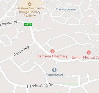 map for Kamsons Pharmacy