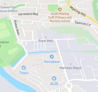 map for Aldi