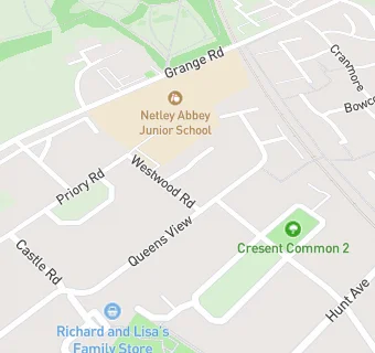 map for HC3S AT NETLEY JUNIOR SCHOOL