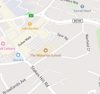 map for The Waterloo School