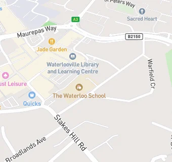 map for The Waterloo School