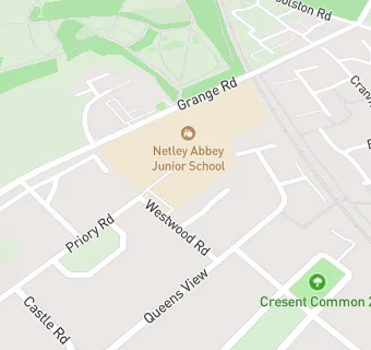 map for Netley Abbey Infant School