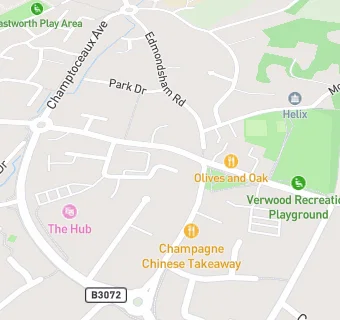 map for Verwood Day Centre