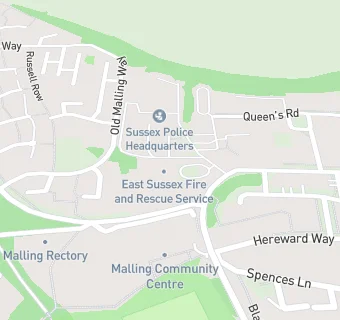 map for Compass at Sussex Police HQ