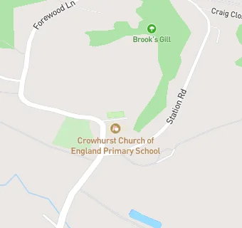 map for Crowhurst School (Food Activity)