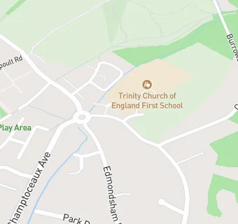 map for Trinity CE School - Hants County Council Catering