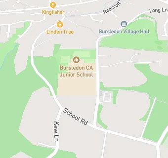 map for Bursledon Church of England Infant School