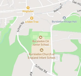 map for Bursledon Junior School(CA)