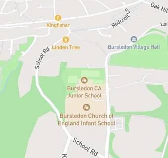 map for HC3S AT BURSLEDON INFANTS AND JUNIOR SCHOOLS