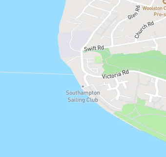 map for Southampton Sailing Club