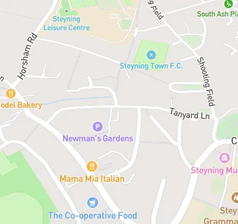 map for Steyning Medical Practice