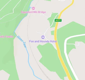 map for Fox & Hounds Country Hotel