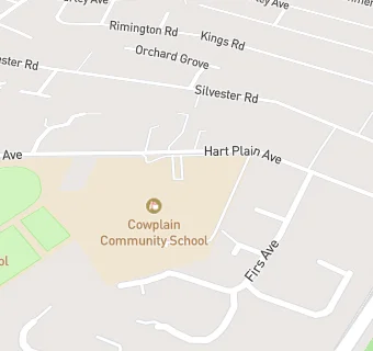 map for The Cowplain School