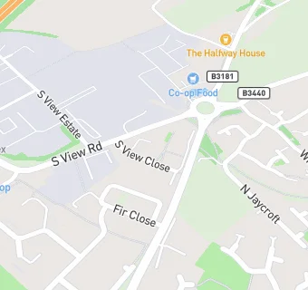 map for Willand Surgery