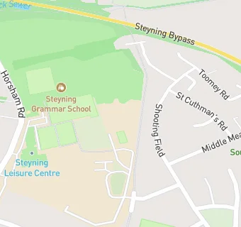 map for Steyning CofE Primary School