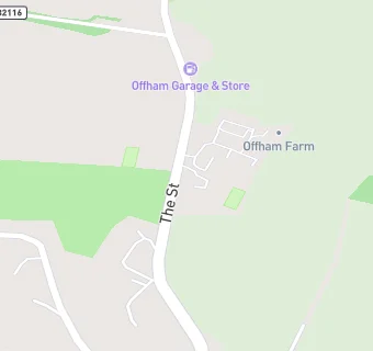 map for Offham Garage and Store