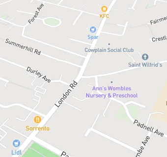 map for Borrow Centre