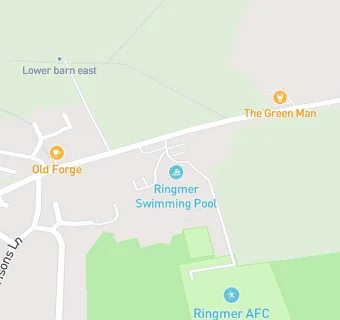 map for Ringmer Association Football Club