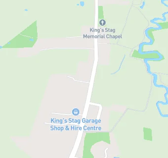 map for King Stag Garage/Shop