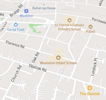 map for Woolston Community Pre School 2
